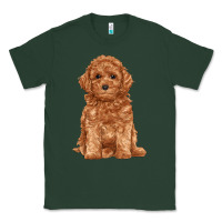 Sports Green toy poodle Classic Tee - RanaPortraitStore