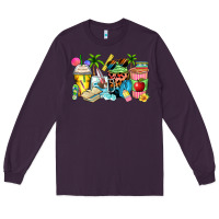 Plum summer teacher coffee cups Long Sleeve Tee - Zillion Design Studio