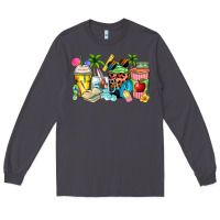 Smoke summer teacher coffee cups Long Sleeve Tee - Zillion Design Studio