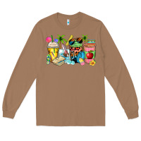 Toasted Coconut summer teacher coffee cups Long Sleeve Tee - Zillion Design Studio
