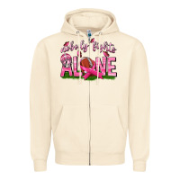 Sandshell Football Nobody Fights Alone Zipper Hoodie - texasbilliewilder