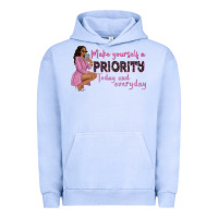 Pigment Grape Ice make yourself a priority today and everyday afro w Urban Hoodie - NancyCooperArtShop