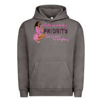 Pigment Tornado make yourself a priority today and everyday afro w Urban Hoodie - NancyCooperArtShop
