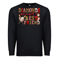 Black diamonds are a girl's best friend baseball Premium Sweatshirt - Jasminsmagicworld