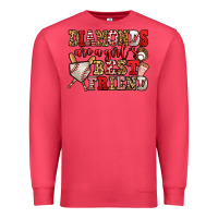 Cardinal diamonds are a girl's best friend baseball Premium Sweatshirt - Jasminsmagicworld
