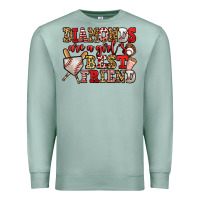 Seafoam diamonds are a girl's best friend baseball Premium Sweatshirt - Jasminsmagicworld