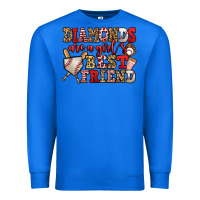 True Royal diamonds are a girl's best friend baseball Premium Sweatshirt - Jasminsmagicworld