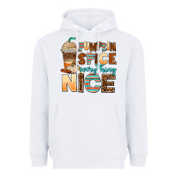 White pumpkin spice everything nice Heavyweight Hoodie - AdoDesignShop