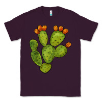 Plum cactus Classic Tee - BarkalooDesign