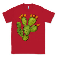 Red cactus Classic Tee - BarkalooDesign