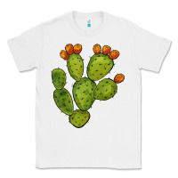 White cactus Classic Tee - BarkalooDesign