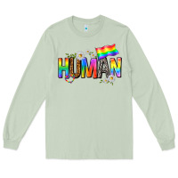 Matcha human with daisies Long Sleeve Tee - texasbilliewilder