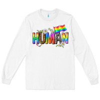 White human with daisies Long Sleeve Tee - texasbilliewilder