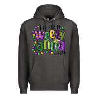 Charcoal Heather i'm from weezy anna baby mardi gras Premium Hoodie - MaliasSmallBusiness