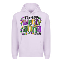 Lilac i'm from weezy anna baby mardi gras Premium Hoodie - MaliasSmallBusiness