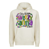 Oatmeal Heather i'm from weezy anna baby mardi gras Premium Hoodie - MaliasSmallBusiness