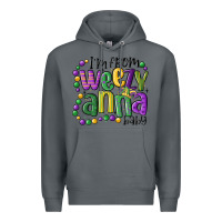 Rock i'm from weezy anna baby mardi gras Premium Hoodie - MaliasSmallBusiness