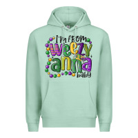 Seafoam i'm from weezy anna baby mardi gras Premium Hoodie - MaliasSmallBusiness