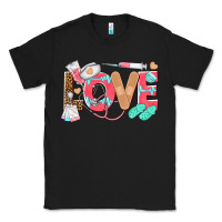 Black nurse love Classic Tee - texasbilliewilder