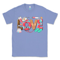 Colony Blue nurse love Classic Tee - texasbilliewilder