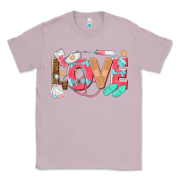 Lilac nurse love Classic Tee - texasbilliewilder