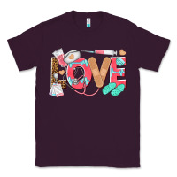 Plum nurse love Classic Tee - texasbilliewilder