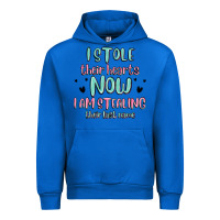 Cobalt i stole their hearts now i am stealing their last Urban Hoodie - MaliasSmallBusiness