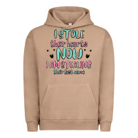 Pigment Burro i stole their hearts now i am stealing their last Urban Hoodie - MaliasSmallBusiness