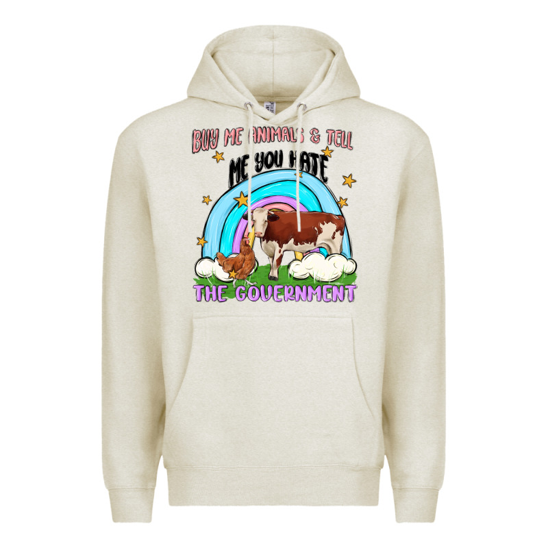 Buy Me Animals Premium Hoodie by MaliasSmallBusiness | Teevron