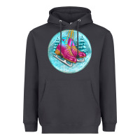 Smoke ice skate christmas ornament Heavyweight Hoodie - BundleAndBundleShop
