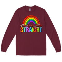 Burgundy i cant even think straight Long Sleeve Tee - texasbilliewilder
