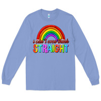 Colony Blue i cant even think straight Long Sleeve Tee - texasbilliewilder