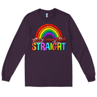 Plum i cant even think straight Long Sleeve Tee - texasbilliewilder