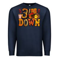 Navy three up three down softball Premium Sweatshirt - Jasminsmagicworld