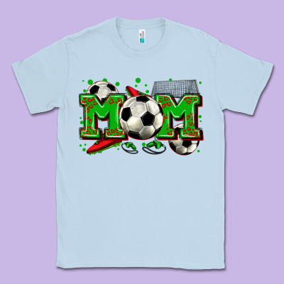 Mom Soccer Classic Tee Designed By Zillion Design Studio