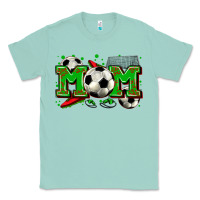 Seafoam mom soccer Classic Tee - Zillion Design Studio