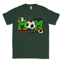 Sports Green mom soccer Classic Tee - Zillion Design Studio