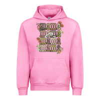 Fuchsia Pink mama mama mama mama western flower Urban Hoodie - NancyCooperArtShop