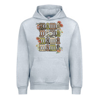 Heather Grey mama mama mama mama western flower Urban Hoodie - NancyCooperArtShop