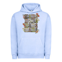 Pigment Grape Ice mama mama mama mama western flower Urban Hoodie - NancyCooperArtShop