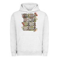 Pigment Lunar Rock mama mama mama mama western flower Urban Hoodie - NancyCooperArtShop