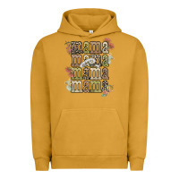 Pigment Peanut Butter mama mama mama mama western flower Urban Hoodie - NancyCooperArtShop
