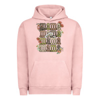 Pigment Salmon mama mama mama mama western flower Urban Hoodie - NancyCooperArtShop