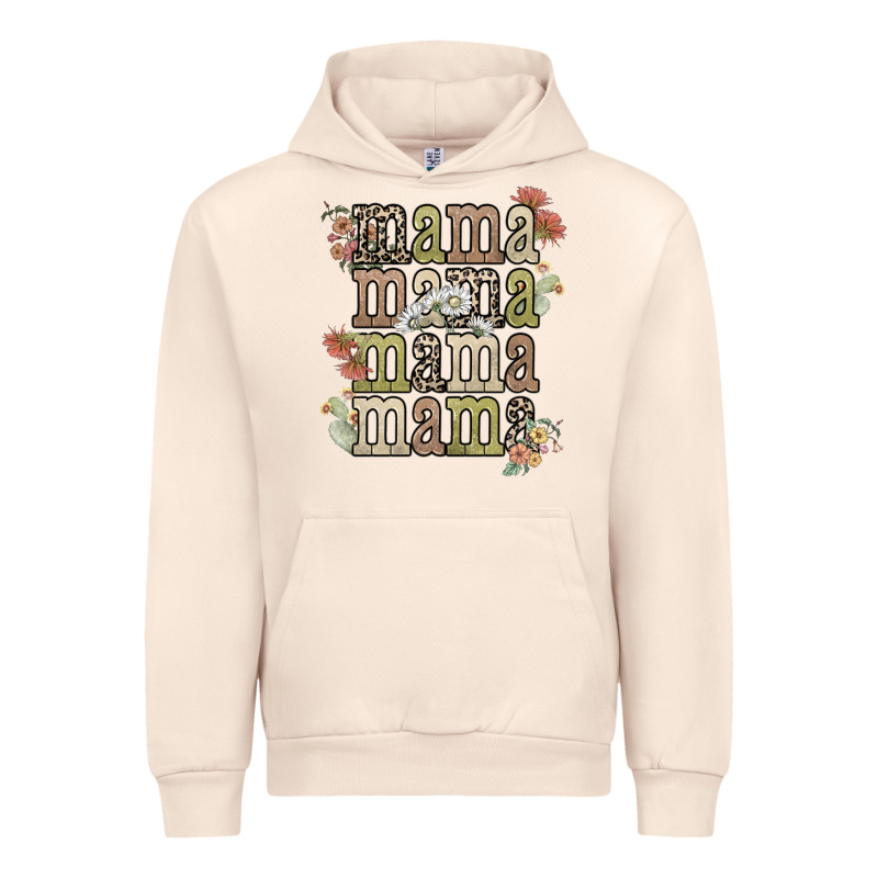 Mama Mama Mama Mama Western Flower Urban Hoodie by NancyCooperArtShop | Teevron