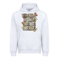 White mama mama mama mama western flower Urban Hoodie - NancyCooperArtShop