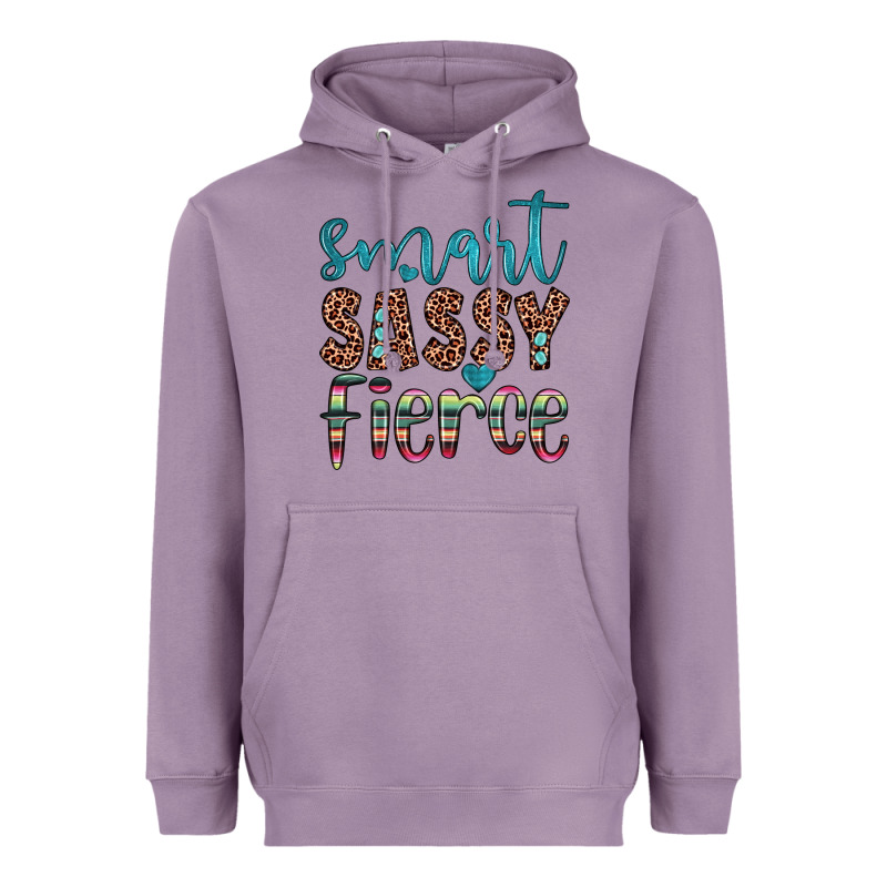 Smart  Sassy Fierce Heavyweight Hoodie by JahusDesignShop | Teevron