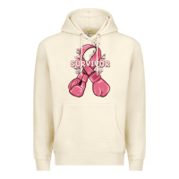 Sandshell survivor breast cancer with boxing gloves Premium Hoodie - MaliasSmallBusiness