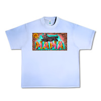 Grape Ice mama with baby bear and leopard license plate Urban Heavy Tee - Artiststas