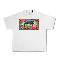 Lunar Rock mama with baby bear and leopard license plate Urban Heavy Tee - Artiststas
