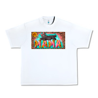 White mama with baby bear and leopard license plate Urban Heavy Tee - Artiststas